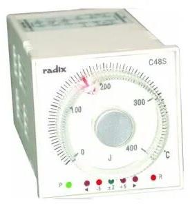 Radix 50/60 Hz Blind Temperature Controller, Size : 48 X 48 Mm