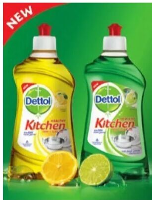 Dettol Dish Wash Liquid, Packaging Type : Plastic Bottle