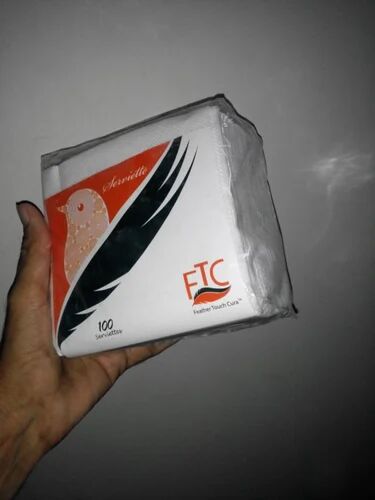 Soft Paper Napkin, Color : White