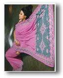 Pink Designer Saris