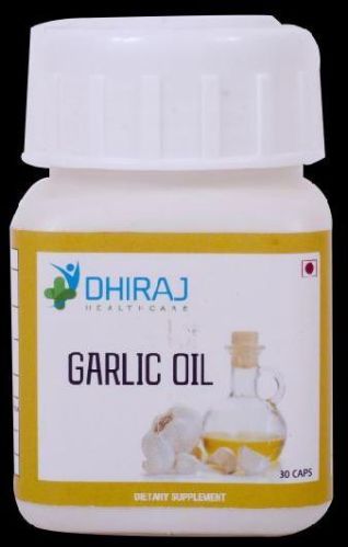 Dhiraj Garlic Oil Capsule, 30 Capsules