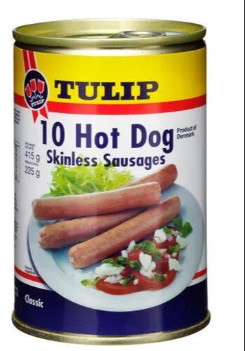 Tulip Hot Dog Sausages, Packaging Type : Can