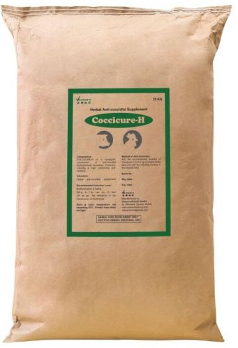 Natural Coccicure H, For Animal Feed, Pig, Poultry Farm, Packaging Size : 500gm, 1Kg, 5Kg