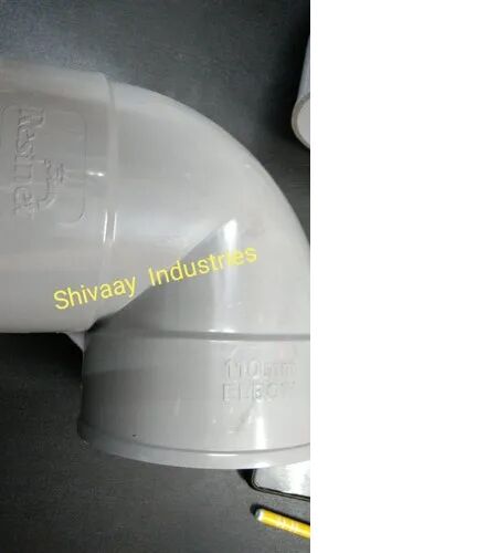 PVC Pipe Elbow, Color : Grey