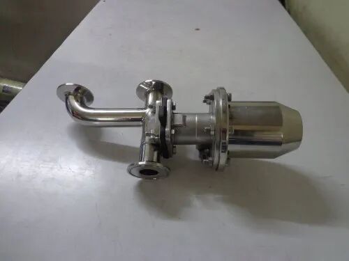 Stainless Steel Pneumatic Diaphragm Valves, For Water Systems, Size : 15 Mm To 75 Mm