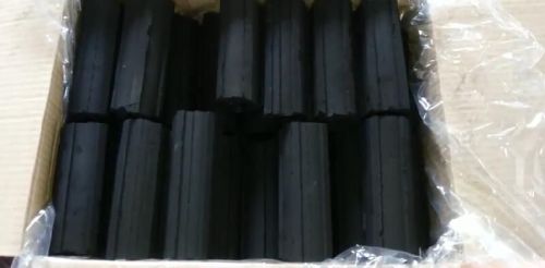 Coconut shell charcoal briquettes