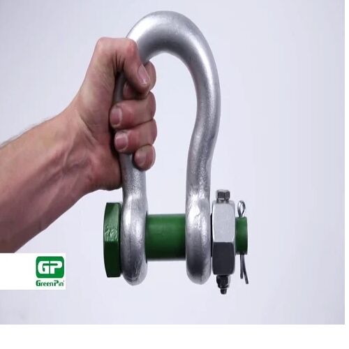 Bow Pin Alloy Steel Fixed Nut Shackles