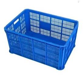 Polypropylene (PP) Perforated Plastic Crates, For Food Pharmacy Industry, Automobile Industry, Logistics