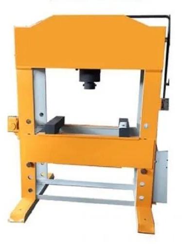 Semi Automatic Iron Hydraulic Press, For Manual, Capacity : 12 TON