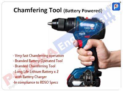 Battery Chamfering Tool, Shape : Round, Square