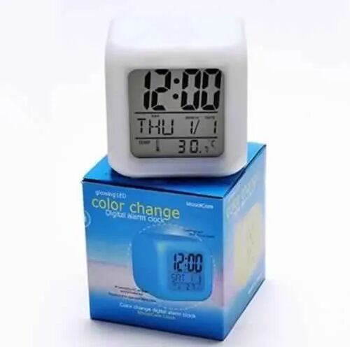 Digital Alarm Clock, Packaging Type : Box