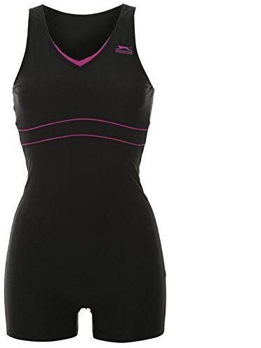 Ladies Swimming Costume, Color : Black