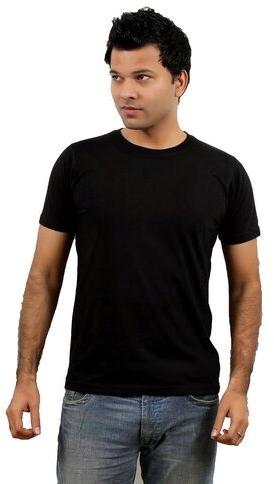 Plain Men Round Neck T-Shirts, Size : All Sizes