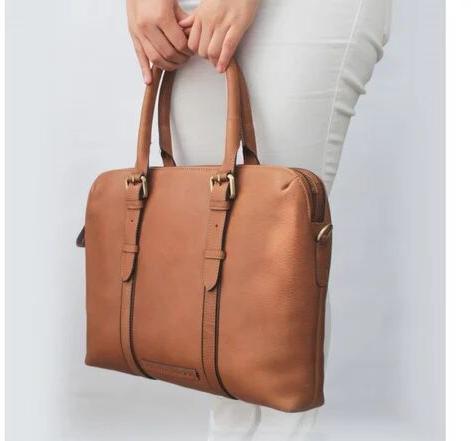 Dark Brown Leather Laptop Bags