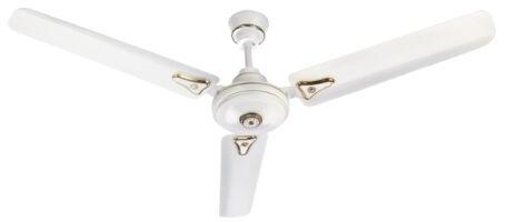 Gold Decora White Ceiling Fan