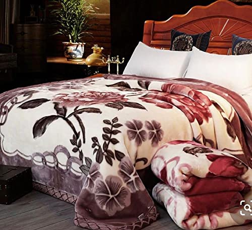 Printed Hotel Double Bed Blankets