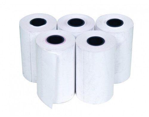 Silicone Paper Thermal Billing Rolls, Color : White