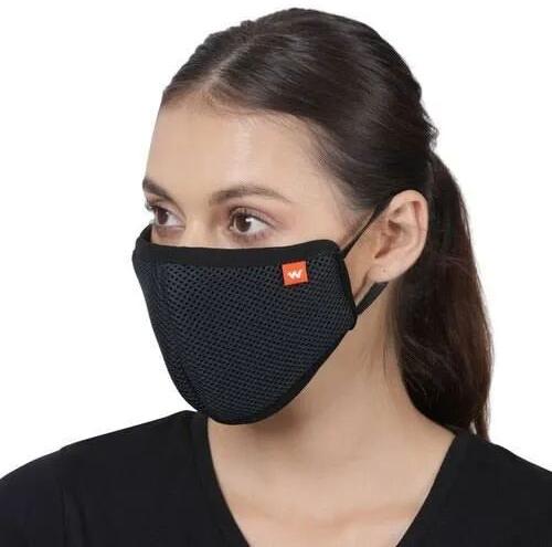 Wildcraft W95 Face Mask, Color : Black