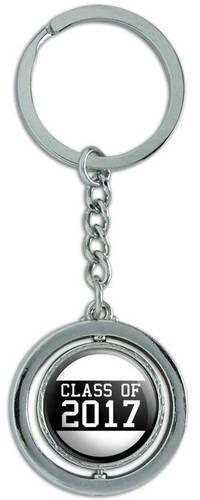 Round Metal Keychain