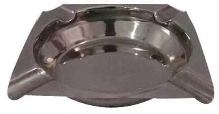 SS Ashtray, Size : 12 Cm