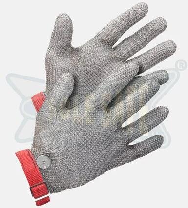 Sole Safe Metal Mesh Gloves, Size : Small, Medium, Large