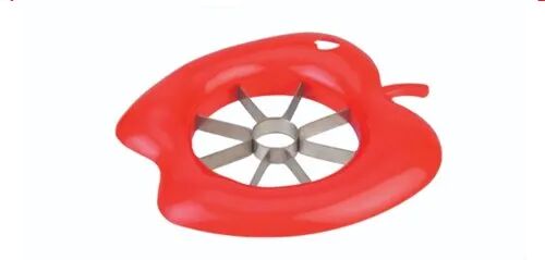 Plastic Apple Cutter, Color : Red
