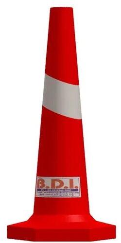 PVC Traffic Cones, Color : Red White