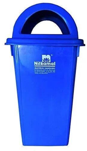 Nilkamal Plastic Garbage Bin, Color : Blue