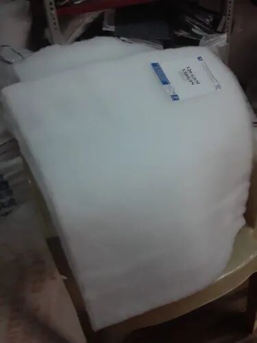 Polyester Wadding, Color : White