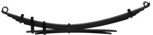 Steel Truck Leaf Spring, Color : Black