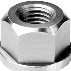 Stainless Steel Flange Nut, For Corrosion Resistant, Fastener, Machine, Resembling Roofing, Watertight Joints