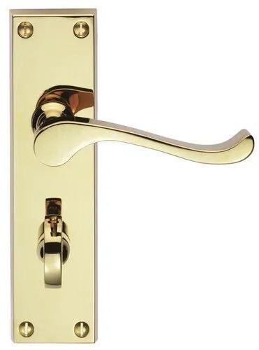 Brass Lever Bathroom Scroll, For Doors