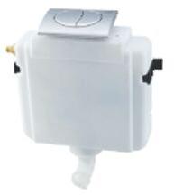 Concealed Cistern, Color : White