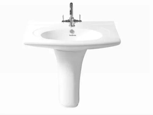 Pedestal Wash Basin, Color : Ivory