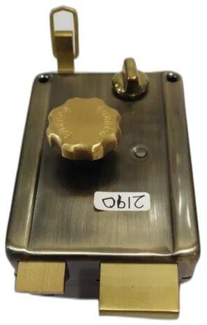 Rectangular Brass Night Latch Lock