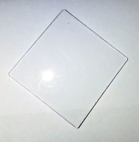 Transparent AM Associates Quartz Glass Plate