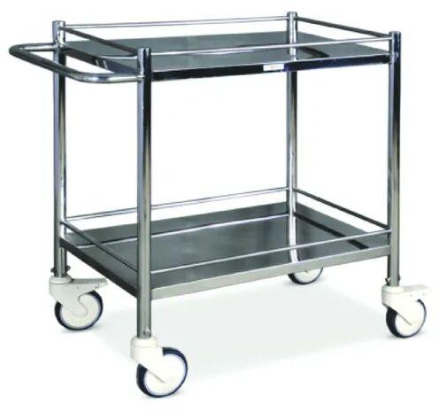 Hospital Trolley, Color : Silver
