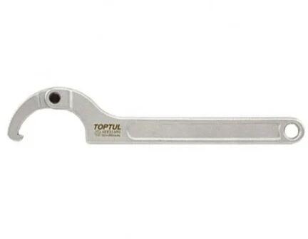 Toptul Adjustable Hook Spanner Wrench, For Industrial, Overall Length : 170 Mm