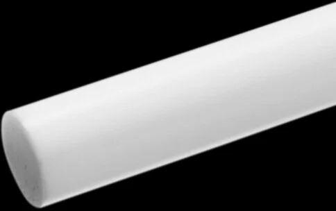 PTFE Round Rod, Color : White