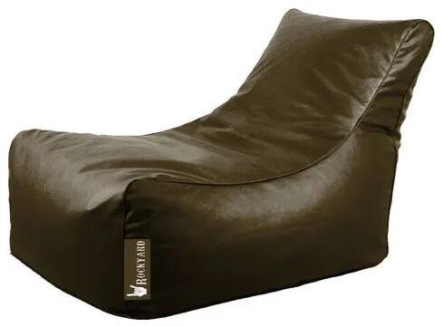 Bean Bag Lounger, Color : Dark Brown