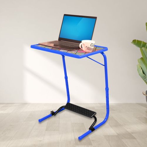 Table Magic Footrest MANDALA - Blue, For Bed Room, Home, Home Office, Living Room, Study Room