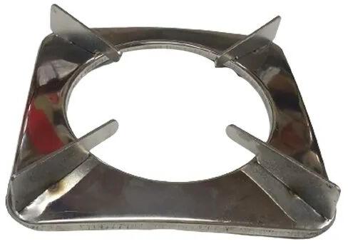 Silver Steel Square Pan Support, For Gas Stove