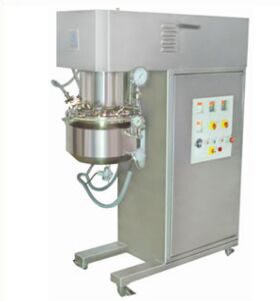 Vacuum Emulsifying Mixer, Capacity : size 5 liter to 25 Liter