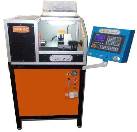 Turn Controller Based Trainer Lathe, Spindle Speed : 200-2500rpm