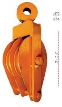 Mild Steel Sheave Pulley Block, Capacity : 5 Ton