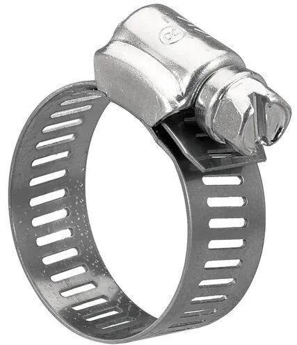 Zinc Plated Automatic MS Hose Clamps, For Easy To Fit, Compact Size, Weather Resistant, Perfect Shape