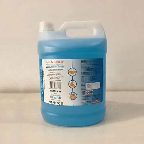 Alcohol Based Hand Sanitizer, Packaging Size : 5 Ltr
