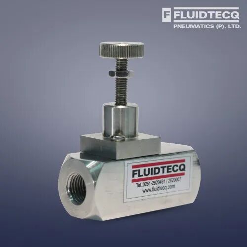 Stainless Steel Flow Control Valve, Valve Size : 1/4', Upto 1'