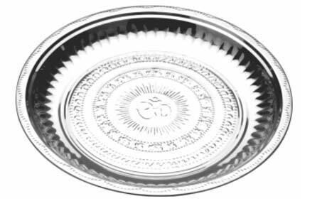 Stainless Serving Pooja Thali