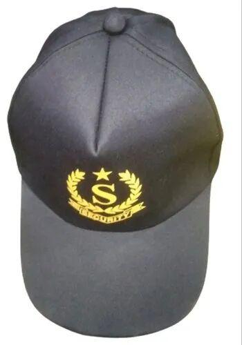 Cotton Promotional Printed Cap, Color : Black